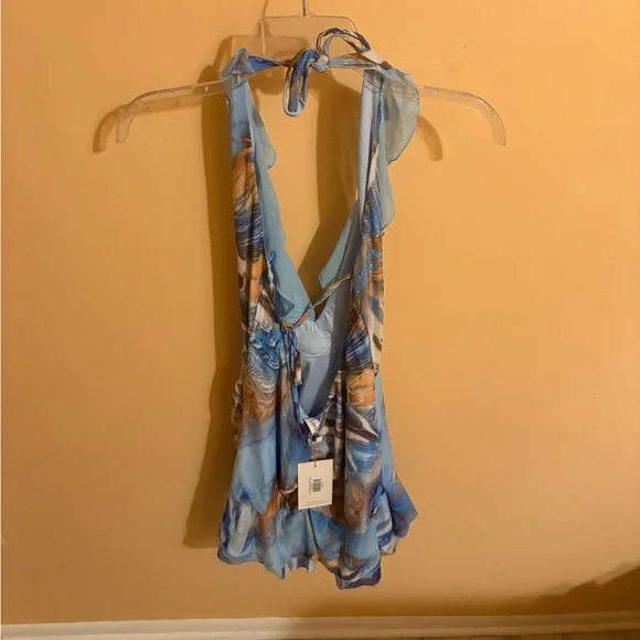 NWT Outcast Dianna Mini Dress in Siena - Picture 7 of 9